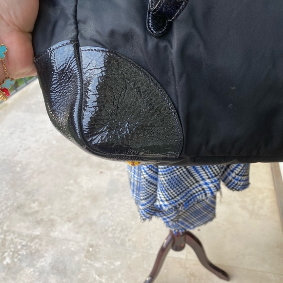 Vintage Prada Nylon shoulder bag with good condition. Look at photos - Picture 10 of 15